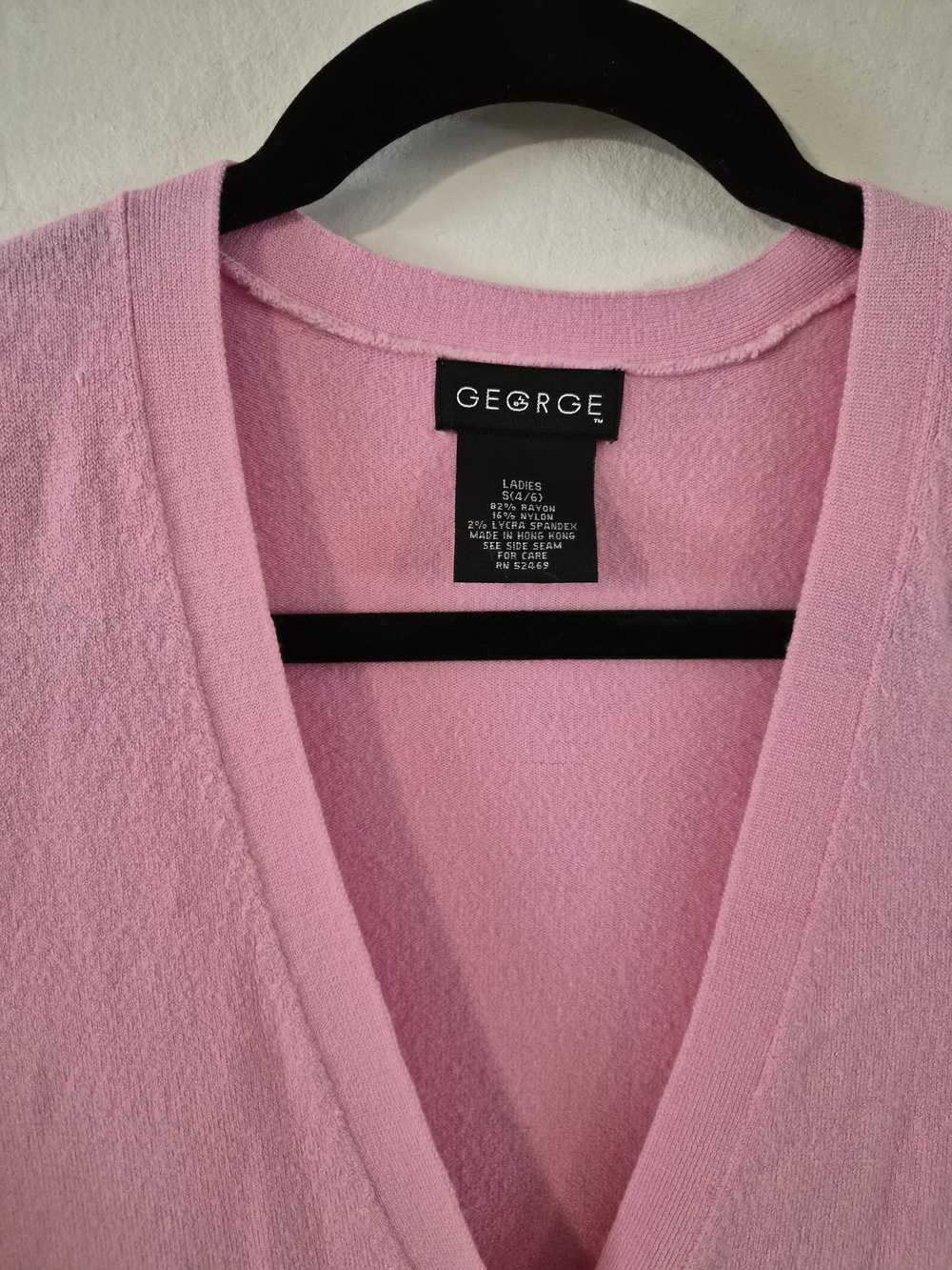 George Light Pink Cardigan and Tank Shell Set - Picture 7 of 8